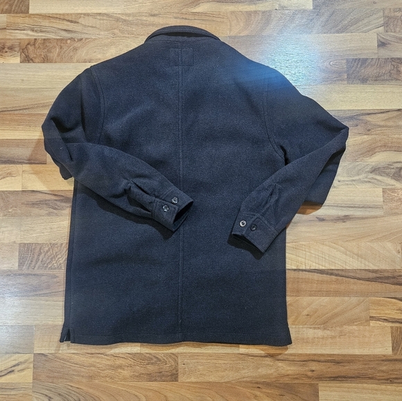 Original Vintage Weatherproof Black Button Up Fleece Lined Jacket Men's Medium - Picture 9 of 9